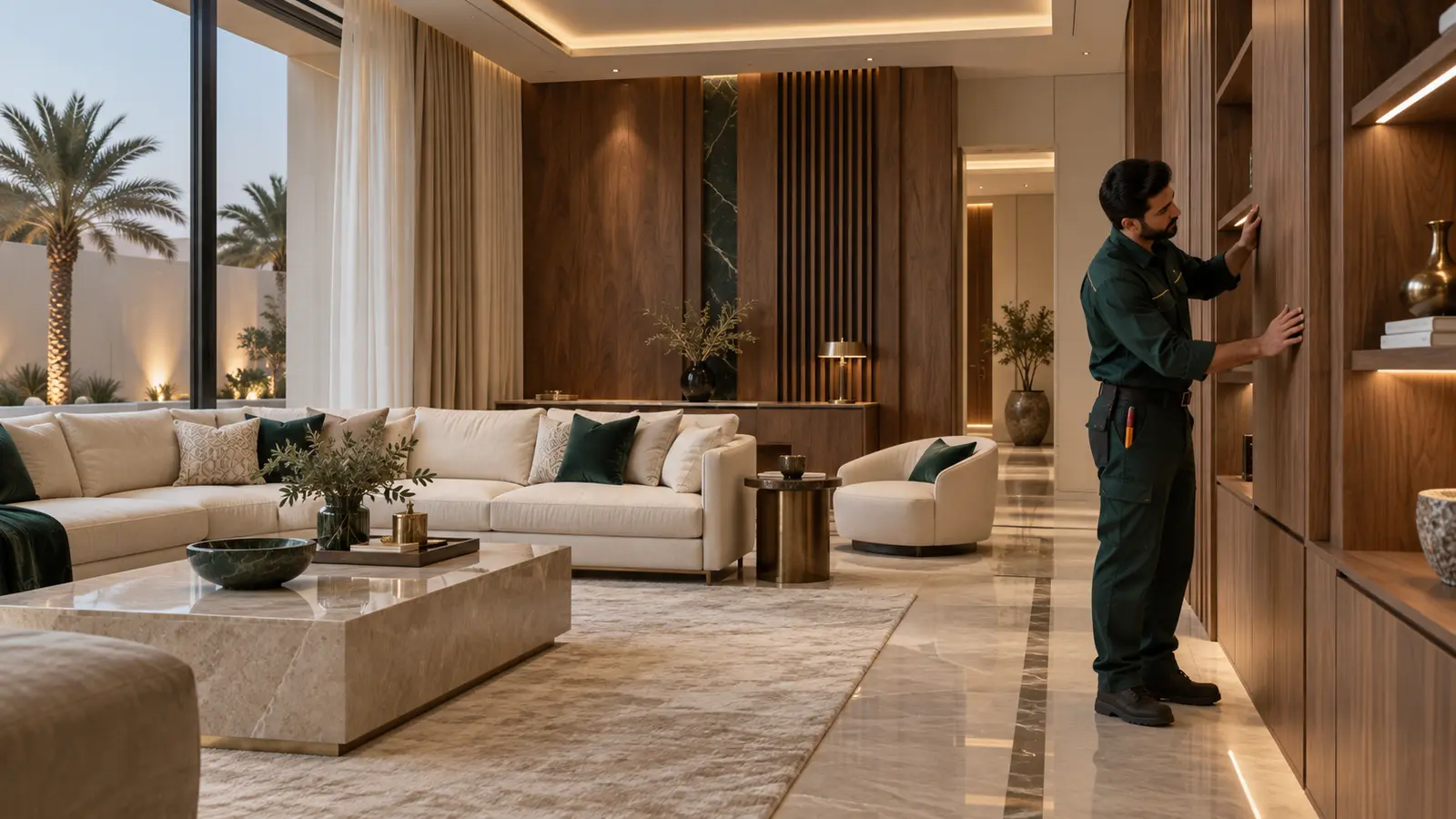 Luxury custom furniture and carpentry in Riyadh